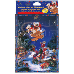 Продуктови Категории Шоколади Heidel Коледен календар  „Коледа в Мечата гора“ 75 гр
